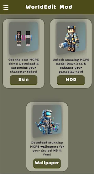 WorldEdit Mod For MCPE Screenshot 1