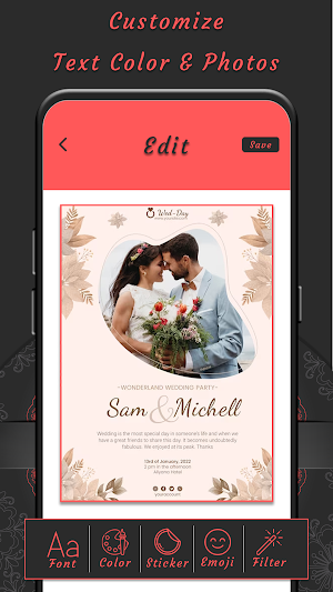 Invitation Maker, Card Maker Screenshot 0