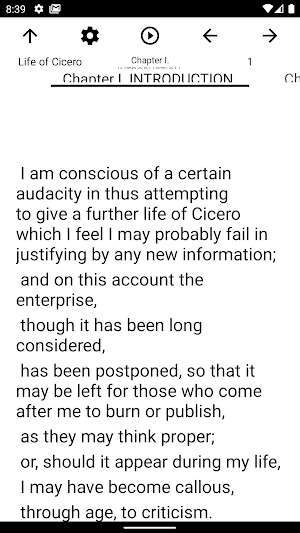 Book, Life of Cicero Screenshot 1