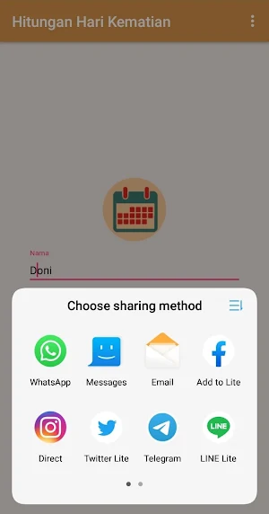 Hitungan Hari Kematian Screenshot 3