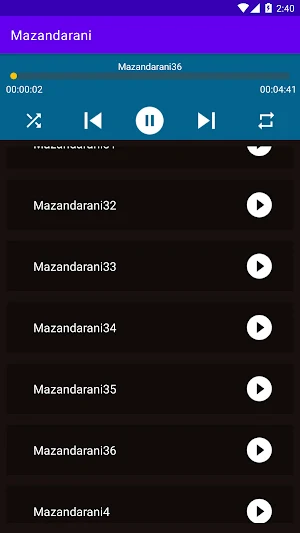 آهنگ های مازندرانی غمگین Screenshot 0