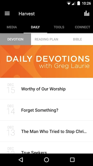 Harvest: Greg Laurie Screenshot 1
