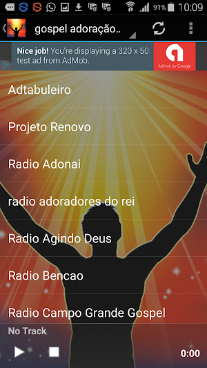 Gospel Radio Brazil Screenshot 1