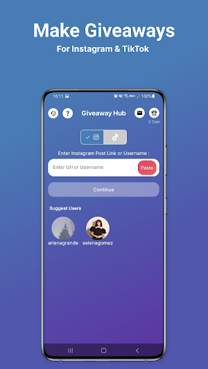 Giveaway Hub : Giveaway Picker Screenshot 0