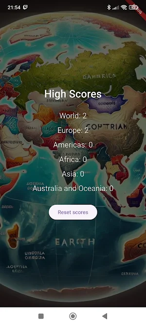 GeoQuiz Capitals of the world Screenshot 1