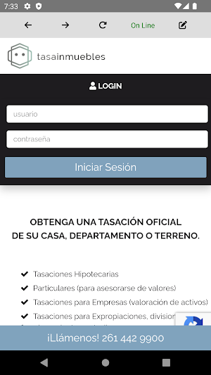 TasaInmuebles Screenshot 1