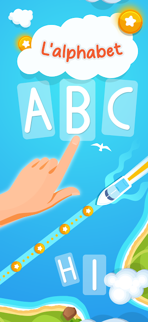 Learn to Write French Letters Screenshot 0
