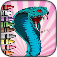 Drawing Snake Glitter