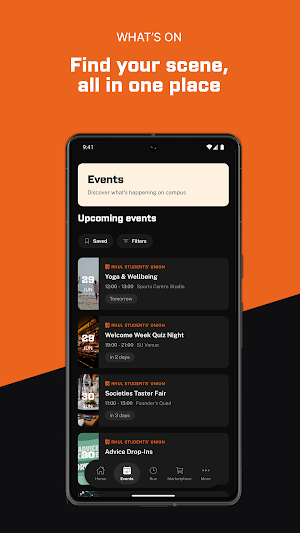 RHUL Mobile: Royal Holloway Screenshot 2