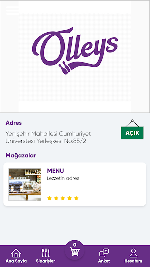 Olleys Fastfood Screenshot 1