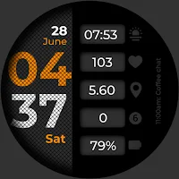 CC Digital 25 Watch Face