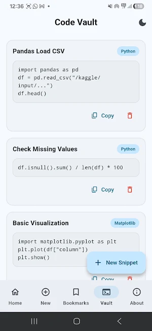 Kagggle App Screenshot 3
