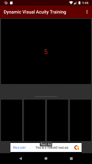 Dynamic Visual Acuity Training Screenshot 1