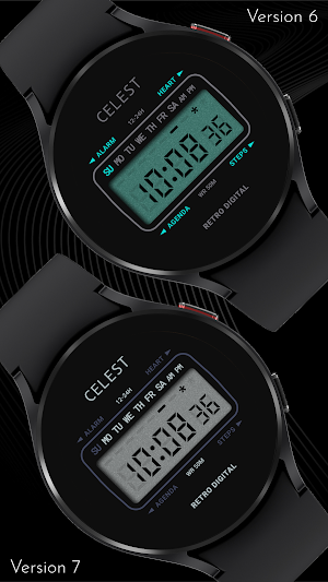 CELEST5523 Retro Digital Watch Screenshot 3