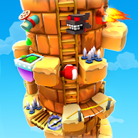 Blocky Castle Climb: Pet Jump! Cat🐱dog🐶and more!