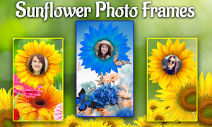 Sunflower photo frames Screenshot 0