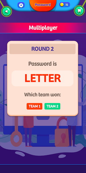 Password Game - Guess with One Word Clues Screenshot 3