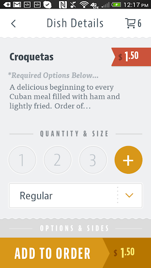 Gordos Cuban Food Screenshot 3