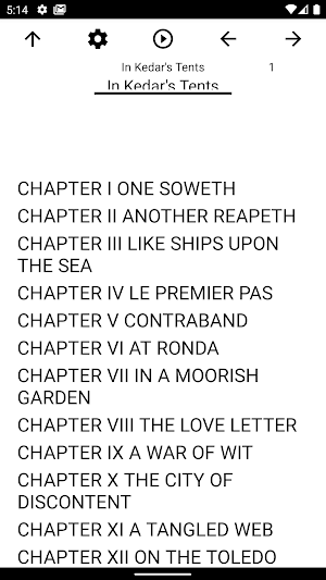 Book, In Kedar's Tents Screenshot 0