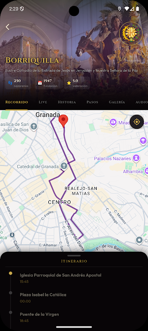 Pasión360 Holy Week in Granada Screenshot 2