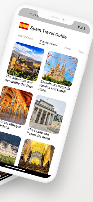 Spain Travel Guide Screenshot 1