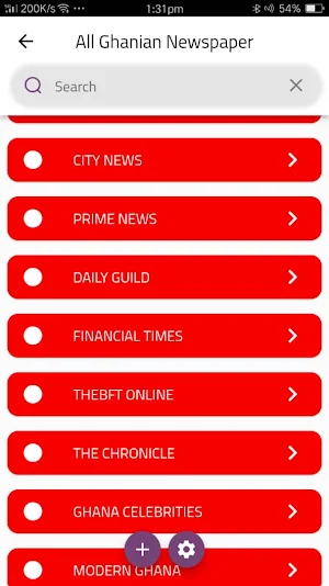 All Ghanaian Newspaper Screenshot 2