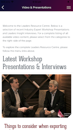 International Leaders Screenshot 1