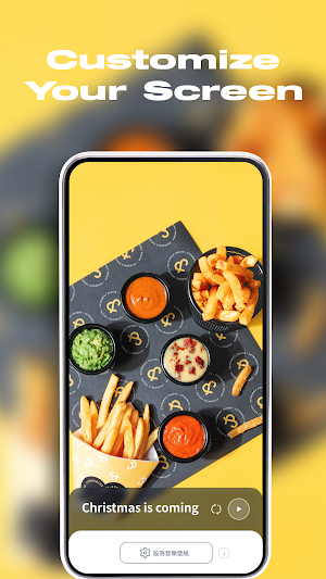 Food Music Live Wallpaper Screenshot 1