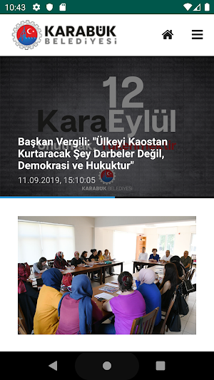 Karabük Belediyesi Screenshot 0