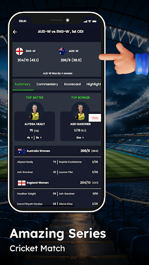 Live Cricket TV HD Screenshot 3