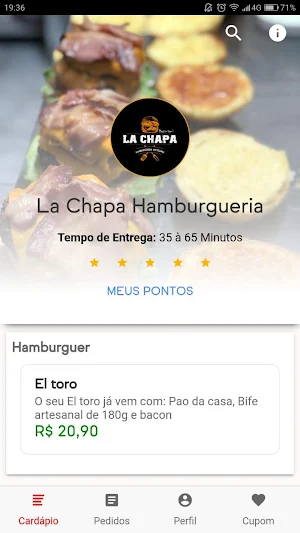 La Chapa Hamburgueria Screenshot 0