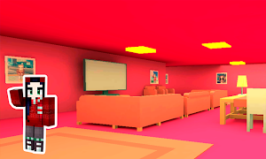 Pink Princess House Craft Game Screenshot 2