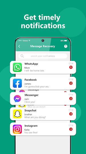 Recover Deleted Chat Messages Screenshot 2