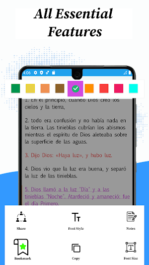 NVI Biblia Audio en Español Screenshot 0