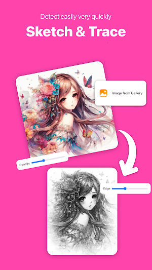 Draw Anime Sketch: AR Draw Screenshot 2