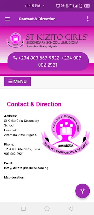 St Kizito Girls' Umudioka Screenshot 1