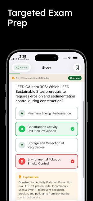 LEED Green Associate Prep Screenshot 2