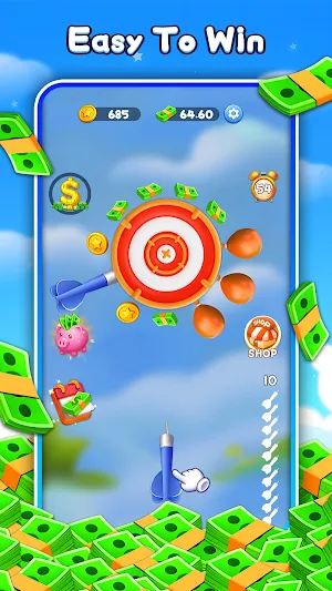 Lucky Knife Balloon Pop Screenshot 1