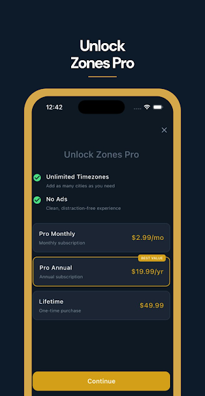 Zones: World Clock & Timezone Screenshot 3