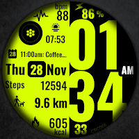 Digital Watch Face CRC066