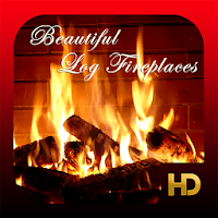 Beautiful Log Fireplaces HD