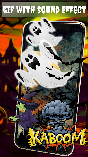 Halloween GIF Photo Stickers Screenshot 3