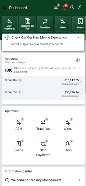 SMBT Treasury Management Screenshot 0