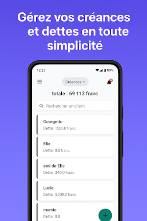 Cahier de Dettes Screenshot 0