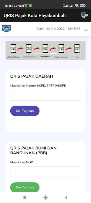 QRIS Pajak Kota Payakumbuh Screenshot 2