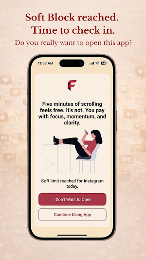 FreeInFive - AppBlocker Screenshot 2