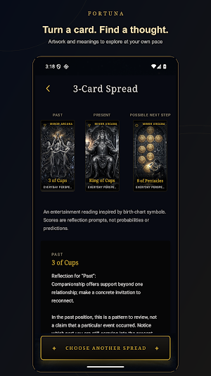 Fortuna: Tarot & Compatibility Screenshot 2