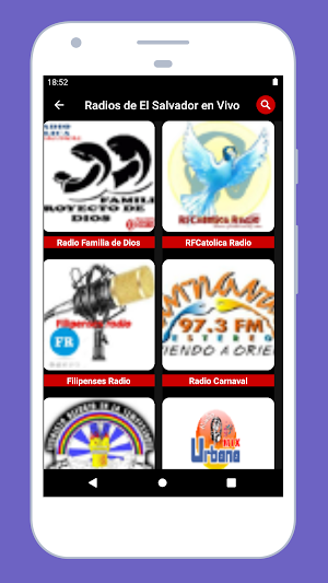 El Salvador Radio Station FM Screenshot 1
