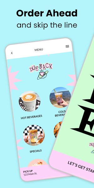 Due-Back Coffee Screenshot 0