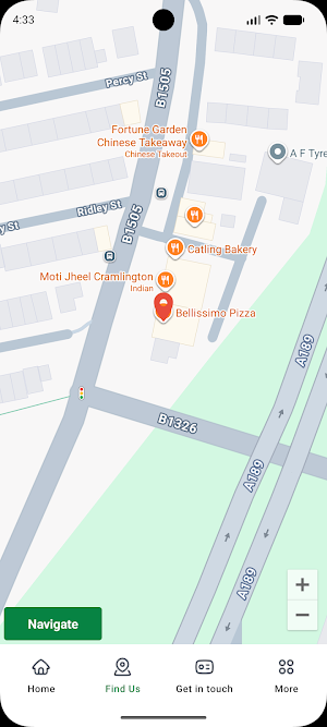 Bellissimo Pizza Screenshot 1